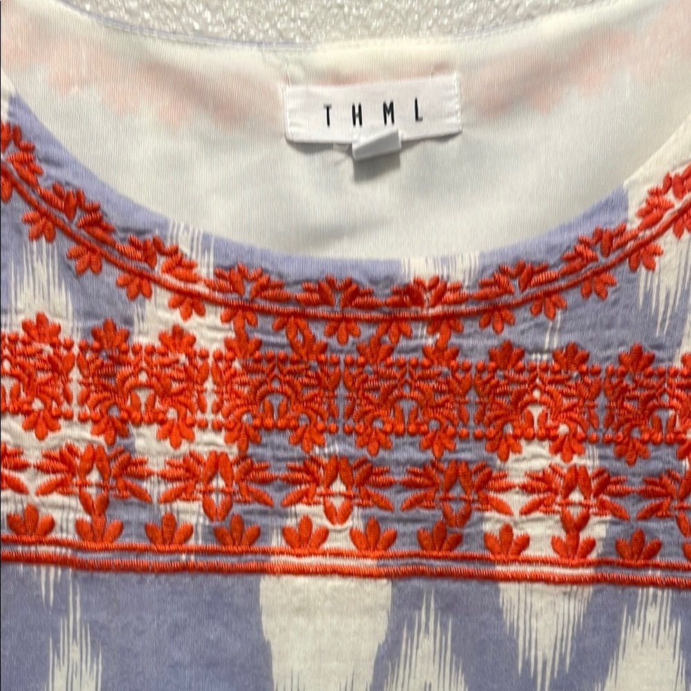 THML Embroidered Pattern Dress - Picture 4 of 6